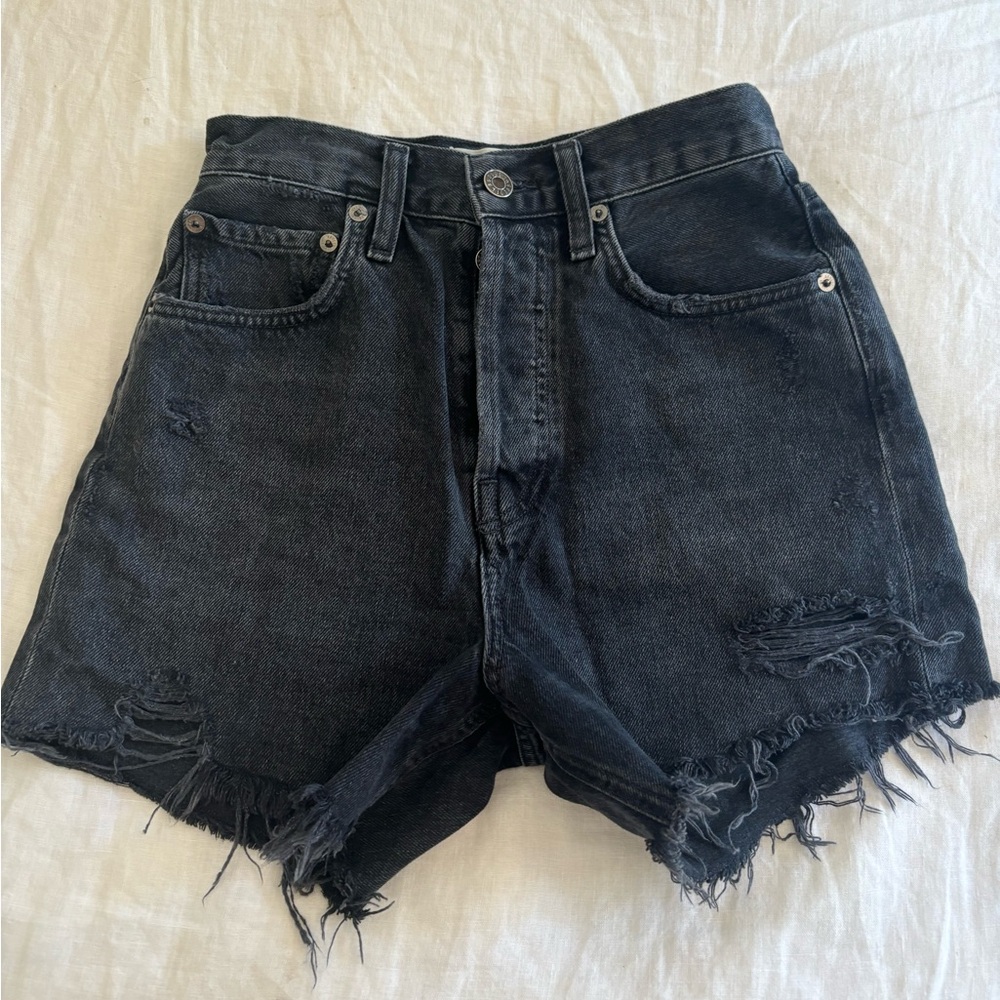 Agolde Black Shorts